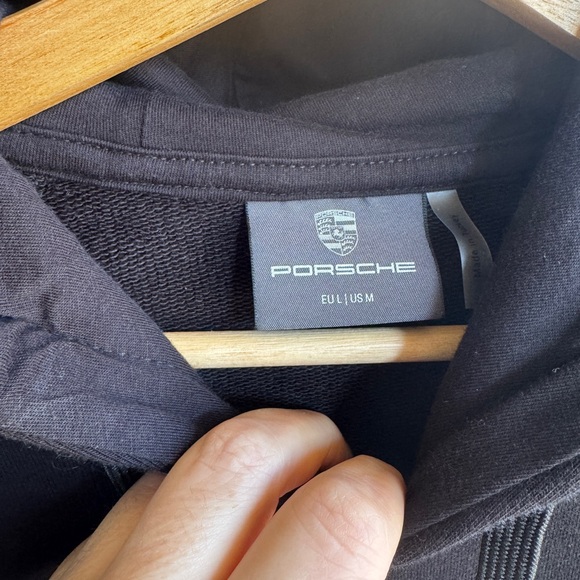 Porsche ANDIAL Logo 935-L Moby Dick Black Cotton Blend Unisex Sweatshirt Medium - Picture 6 of 16